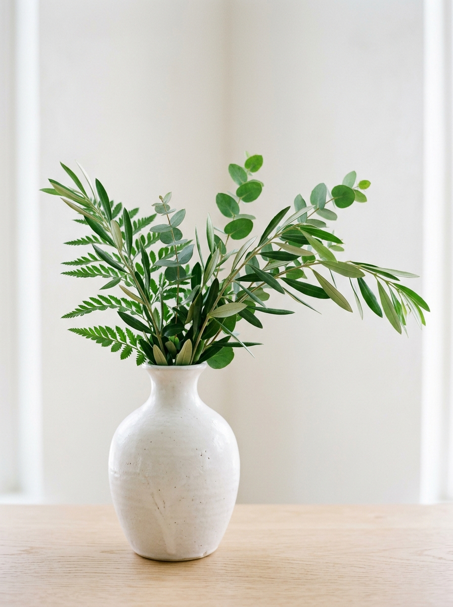Green leaves